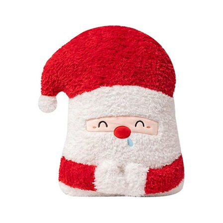 Jouluinen pehmotyyny koriste Joulupukki Poro Pupu Puu Pehmeä tyyny Muhkea PP Puuvilla