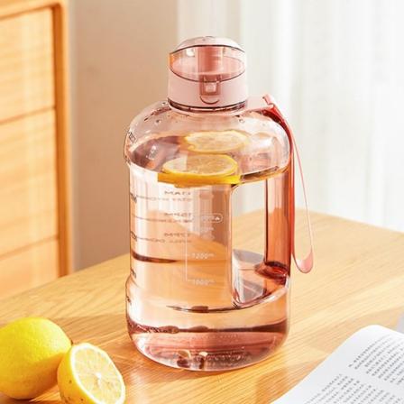 1500ml/2300ml Vattenflaska Fitness Cup ROSA 2300ML Pink 2300ml