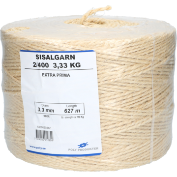 HYSSING SISAL NATUR 627 M