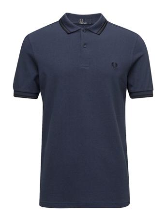 Twin Tipped Fp Shirt Polos Short-sleeved Fred Perry