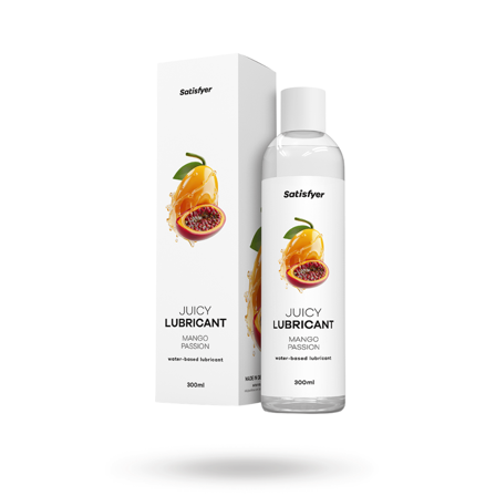 Satisfyer Mango & Passion Water Based Lubricant 300 ml - Vuxen.dk: Glidecremer