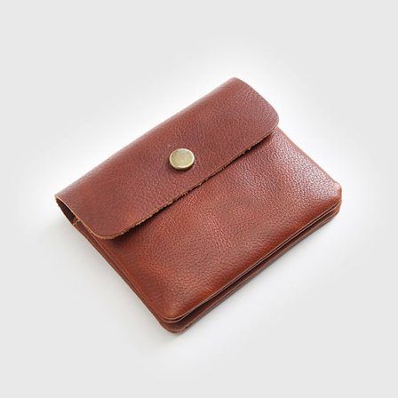 Mini Lompakko Pieni Lompakko Aitoa Nahkaa (11 x 8 x 1cm LxKxS)