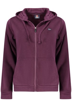 Norway 1963 Felpa Con Zip Donna Viola