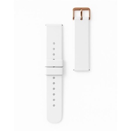 Silikonihihna Huawei Watch GT2 / GT3 42mm - Valkoinen