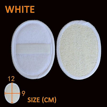 Naturlig Loofah Svamp Badeball Dusj Gni Bade Dusj Vask Kropp Pot Svamp Skrubber Holdbar Sunn Massasje Børster Verktøy