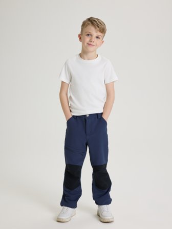 Polarn O. Pyret - Water-repellent outdoor trousers TREK - 140 - Childrenswear - blue