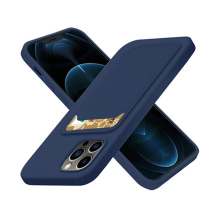 iPhone 12 Pro Max - Smidig FLOVEME Skal med Kortholder