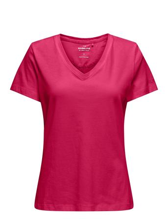 Onpmoon Life Vn Ss Jrs Tee Red Only Play