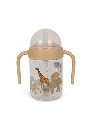 Konges Sløjd Bottle With Handle Safari Onesize, Børn & Forældre, Service, Kopper Og Drikkedunke