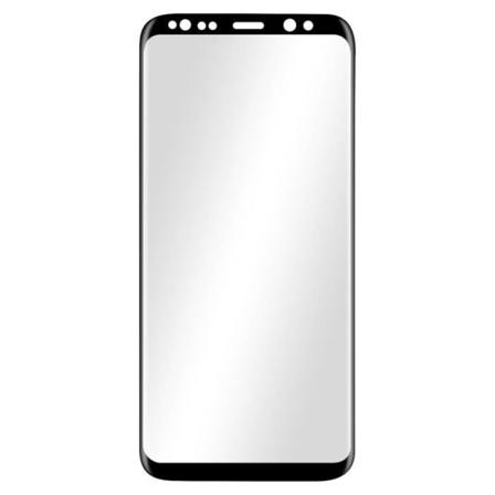 Film til Samsung S8 Plus Hærdet Glas Forstærkede Kanter Buede Hardglas Max 3mk Sort