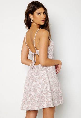 Bubbleroom Occasion Englia Mini Dress Dusty pink Klær