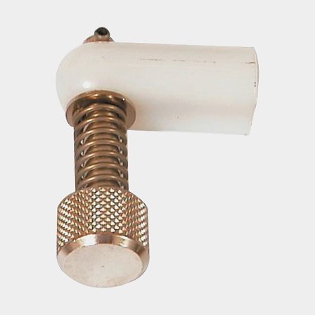 Ultraflex anslutning Yamaha rak/växel för reglagekabel i hållbar metall och plast, vit och mässing för båtmotorer