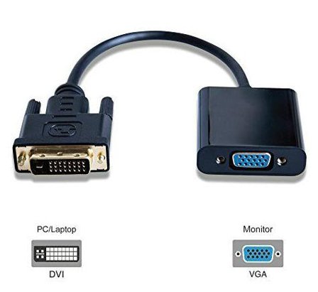 MicroConnect Videokonverter - Lontium LT8511 - DVI - VGA - svart