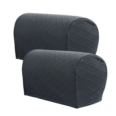 2kpl käsinojan päälliset sohvan cover HARMAA