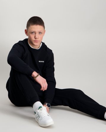 Björn Borg BORG ESSENTIAL 4 SWEATSHIRT Schwarz Pullover Jungen - Kids Brand Store