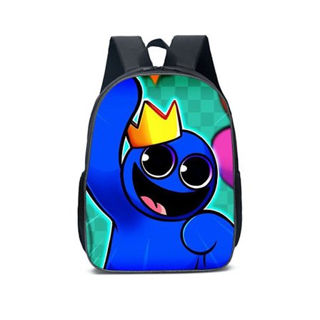 Rainbow Friends Ryggsekk Barn Skolesekk Student Laptop Bag