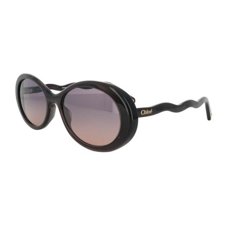 Chloé Solbriller CH 0088 Sort, Dame Solbriller, Størrelse: ONE Size