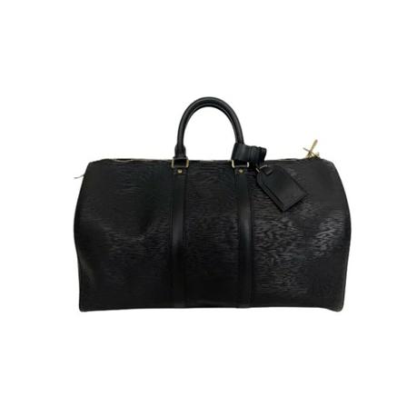 Louis Vuitton Vintage Pre-owned Leather travel-Tass , Zwart , Dames , Maat: ONE Size Vintage Tassen