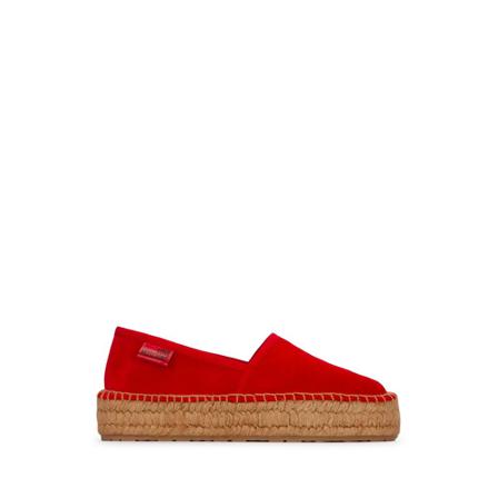 Love Moschino Espadrilles , Rood , Dames , Maat: 37 EU
