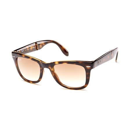 Ray-Ban Wayfarer folding -Aurinkolasit - Speckled Wayfarer - Ray-Ban RB4105 710/51 50