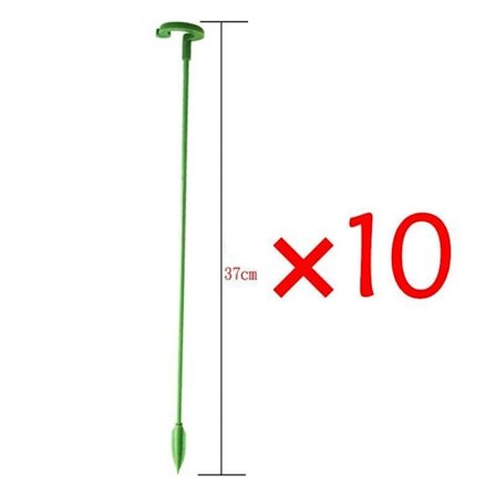 (Særlig kampagne) 10 stk. Plantestøtte Pinde Blomsterstøtte Plantepinde 37CM 10PCS 37cm 10pcs 37cm