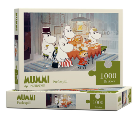 Mummi Puslespill Lunsj 1000 brikker