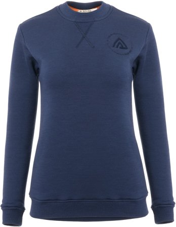 Aclima Aclima FleeceWool V2 Crewneck Woman Navy Blazer - Aclima