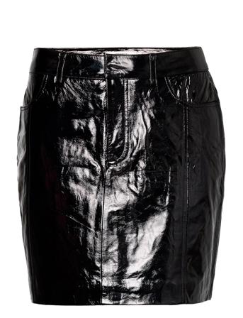 Henniagz Mw Skirt Kort Nederdel Sort Gestuz