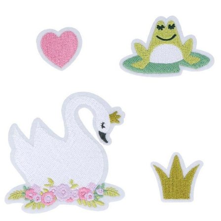 4 strygemærker - Svane