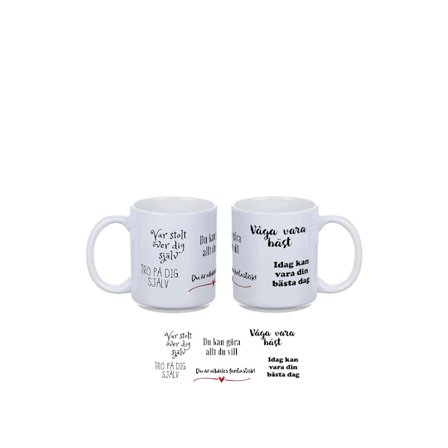 Mugg Vara Bäst - Peppmugg