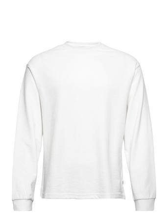 Hayden L/S Tee Jolt T-Langærmet Skjorte Hvid Wax London