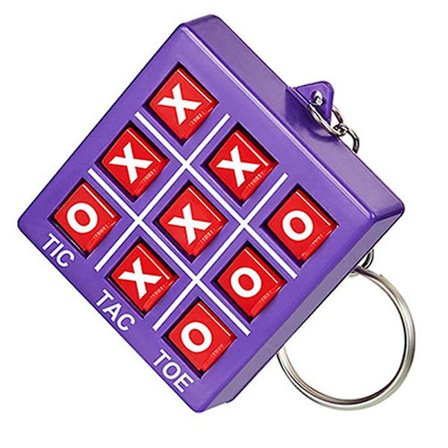 Tic Tac Toe Mini Nøglering Til Børn Dekompression Xo Spil Festartikler Godtepose Fyld Kreative Gaver