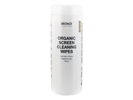 DELTACO Rengöringsduk våt skärm 60/fp - Lyreco - Datorprodukter - Datorrengöring - Rengörings-servetter