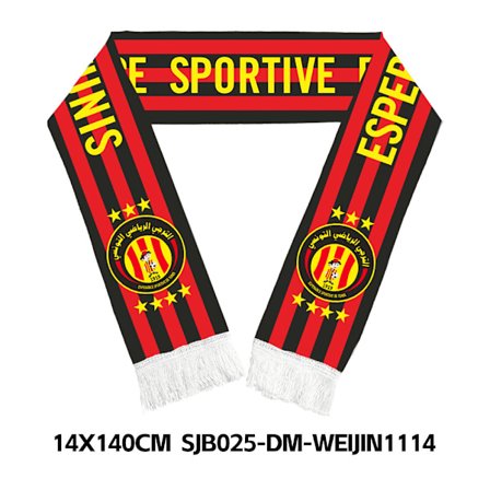 2026 USA, Canada og Mexico VM Fan Halstørklæde, Fodboldklub Strikket Polyester Supporter Halstørklæde