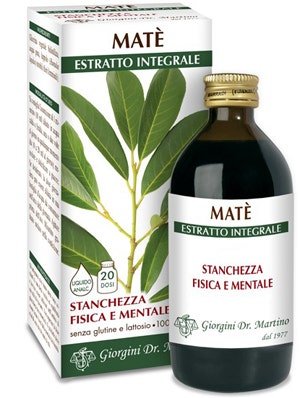 MATE' ESTRATTO INTEGRALE 200ML