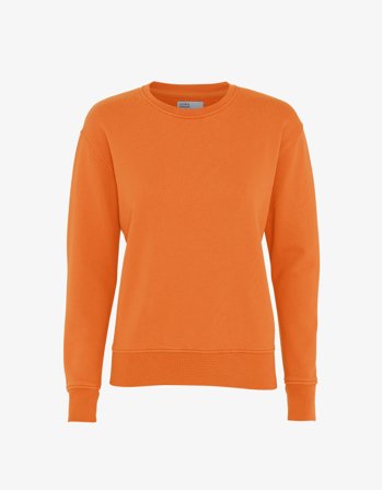Women Classic Organic Crew - Burned Orange - L