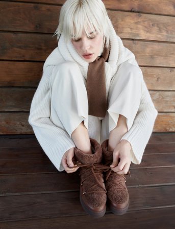 Inuikii Curly - Brown - 36