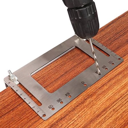 Skap Hullokatorer, Hyllepinne Borejigger, Rett Hullboring Guid