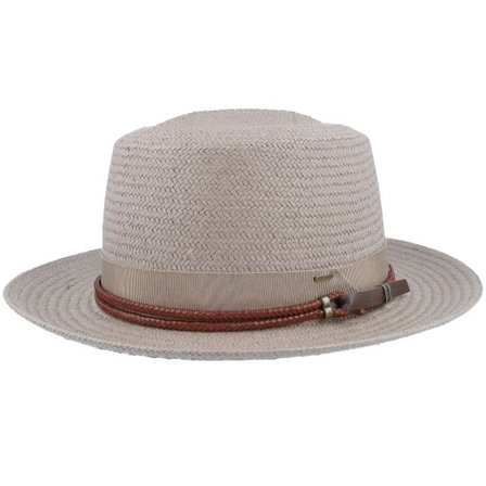 Bailey - Beige traditionalbeanie Hatt - Amaury Amphora Straw Hat @ Hatstore