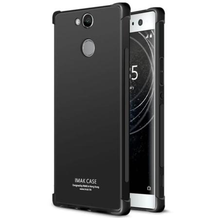 Imak Shockproof Silikon Skal Sony Xperia Xa2 (h4113) Svart