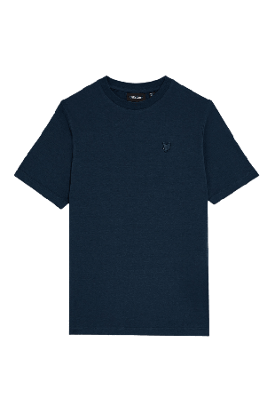Lyle & Scott Linen T-shirt T-shirts toppar Herr Blå 164/170