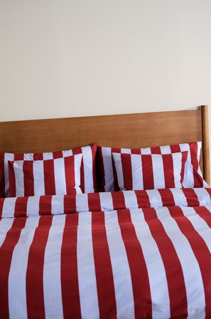 Jotex - Dynetrekksett Dobbeltseng Blå farge - BLOCKY - Kjøp Dobbeltseng hos Jotex