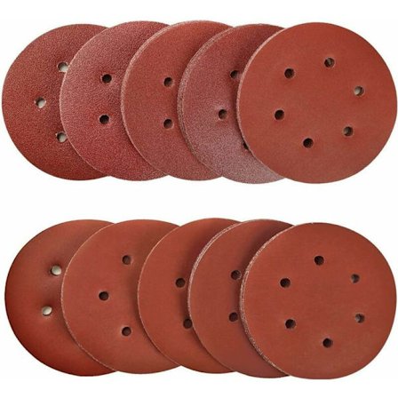 100 stycken 150 mm slippapper Slippapper Slippapper 40/80/120/180/320