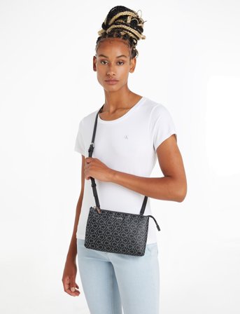 Calvin Klein Ck Must Ew Xbody Mono - Black - ONE SIZE