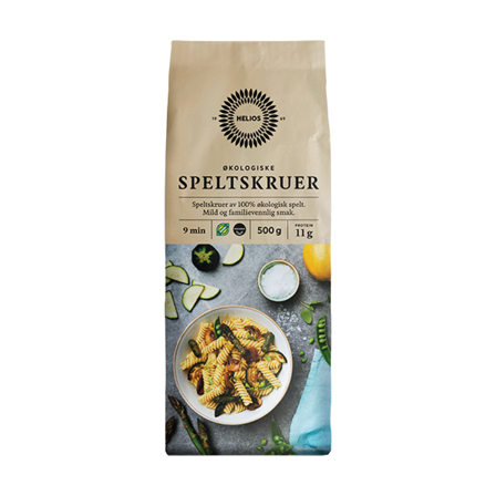 Helios Speltskruer, 500 g
