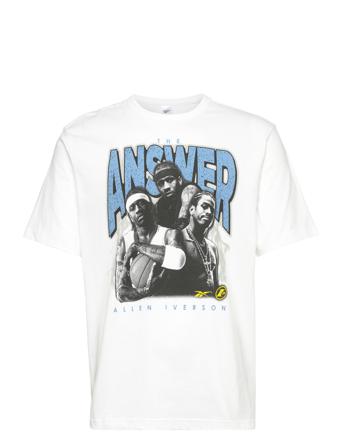 Bb Iverson Trio Ss T T-shirts Short-sleeved Valkoinen Reebok Classics