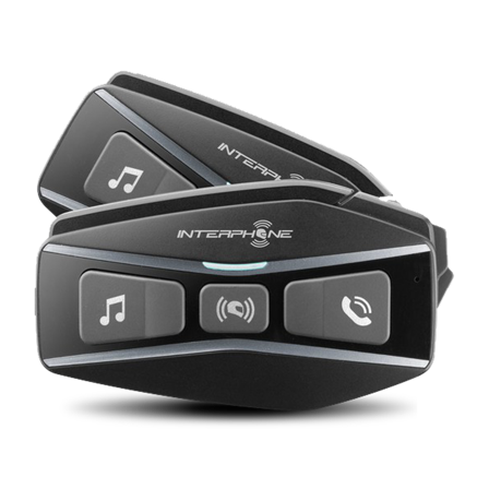 Interphone U-Com 16 double-pack Intercom Black