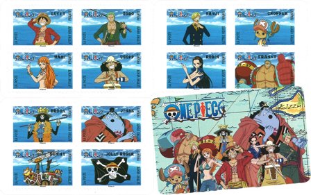 Frankrig - One Piece - Postfrisk hæfte