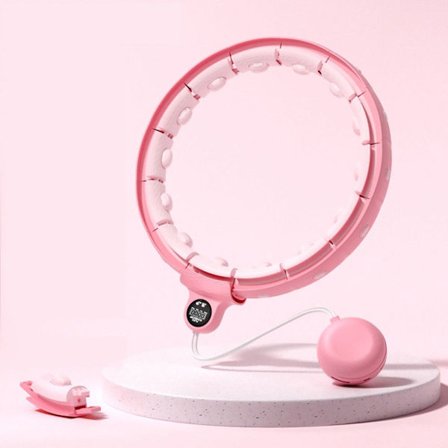 Smart Hula Hoop för vuxna och nybörjare, Hullahub Hoop för viktminskning, Smart Fitness KLB