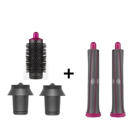 Hår tork curling tillbehör cylinder kam magic adaptrar luft styler tillbehör hår verktyg